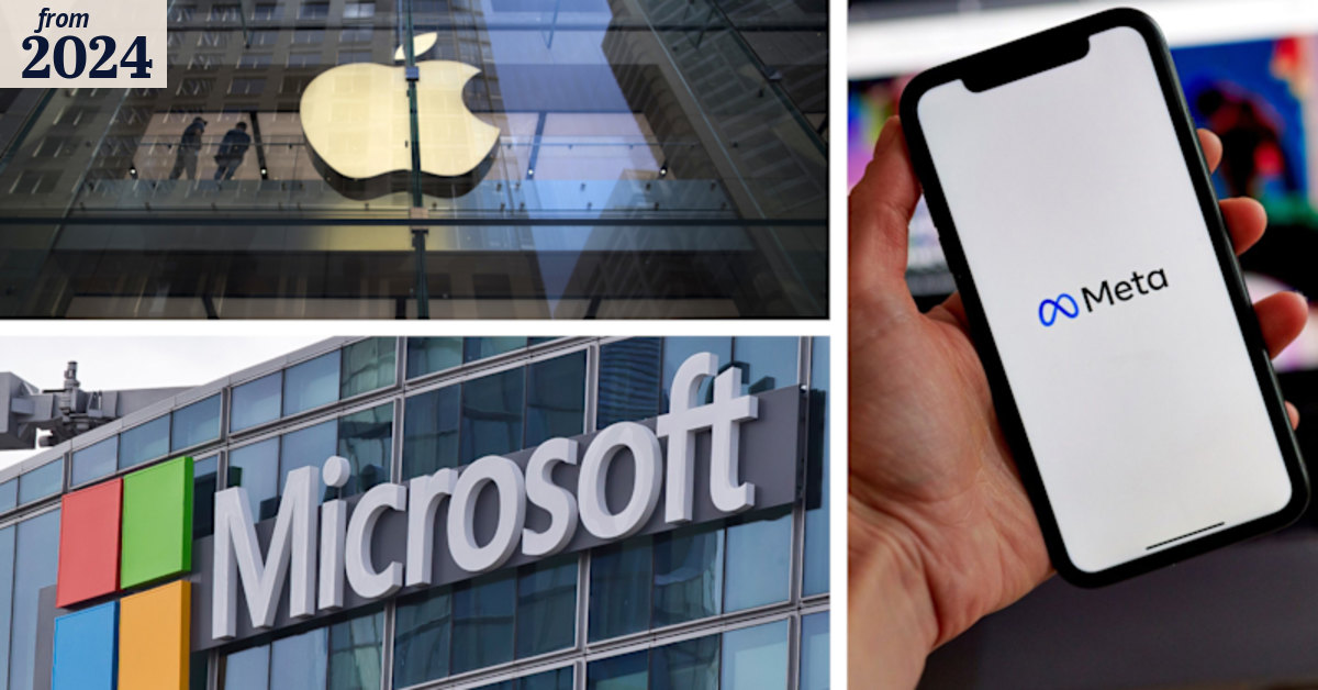 Microsoft overtakes Apple as world’s most valuable company